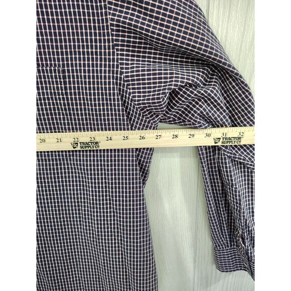 Ralph Lauren Golf XL Men's Tilden Long Sleeve 100% Cotton Check Shirt Preppy - Picture 7 of 7